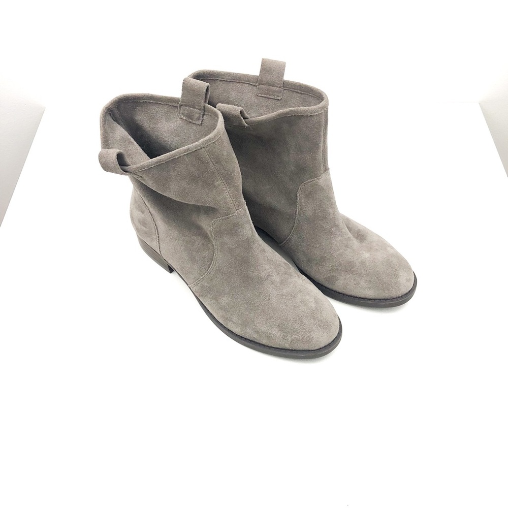 Sole Society Grey Natasha leather bootie size 8.5